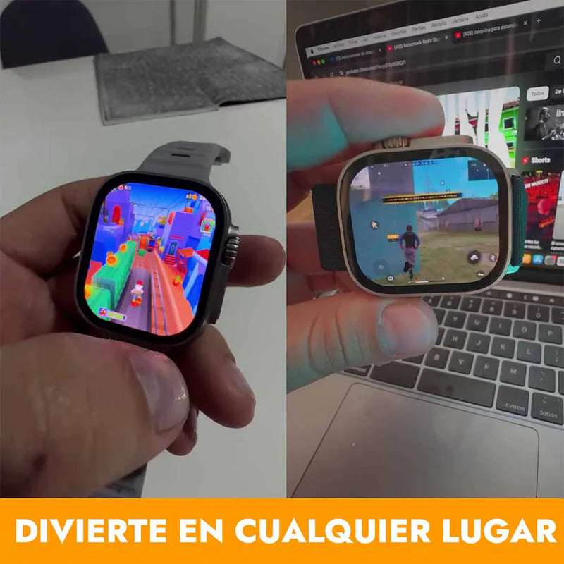 SmartWatch 9 ULTRA 2™ + AirPods Pro 2ª Gen + 10 correas